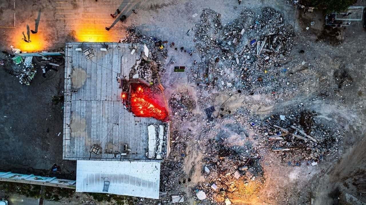 عکس/ مدرسه شجره طیبه میناب پس از حمله آمریکایی صهیونیستی