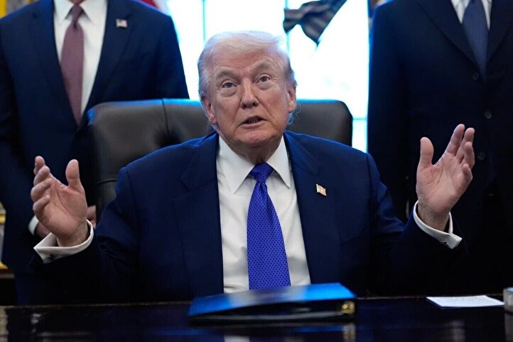 ویدیو / ادعای ترامپ درباره ایران: ما هیچ‌وقت این قدر مهمات نداشته‌ایم؛ کشتی‌های ما پر است / ما تجهیزاتی با کیفیت بسیار بالاتر از زمانی که اول شروع کردیم داریم