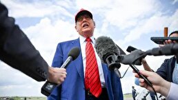 ویدیو / پاسخ ترامپ به یک خبرنگار درمورد مدت زمان جنگ با ایران: تو واقعاً مایه ننگی؛ جنگ ویتنام چند سال طول کشید؟