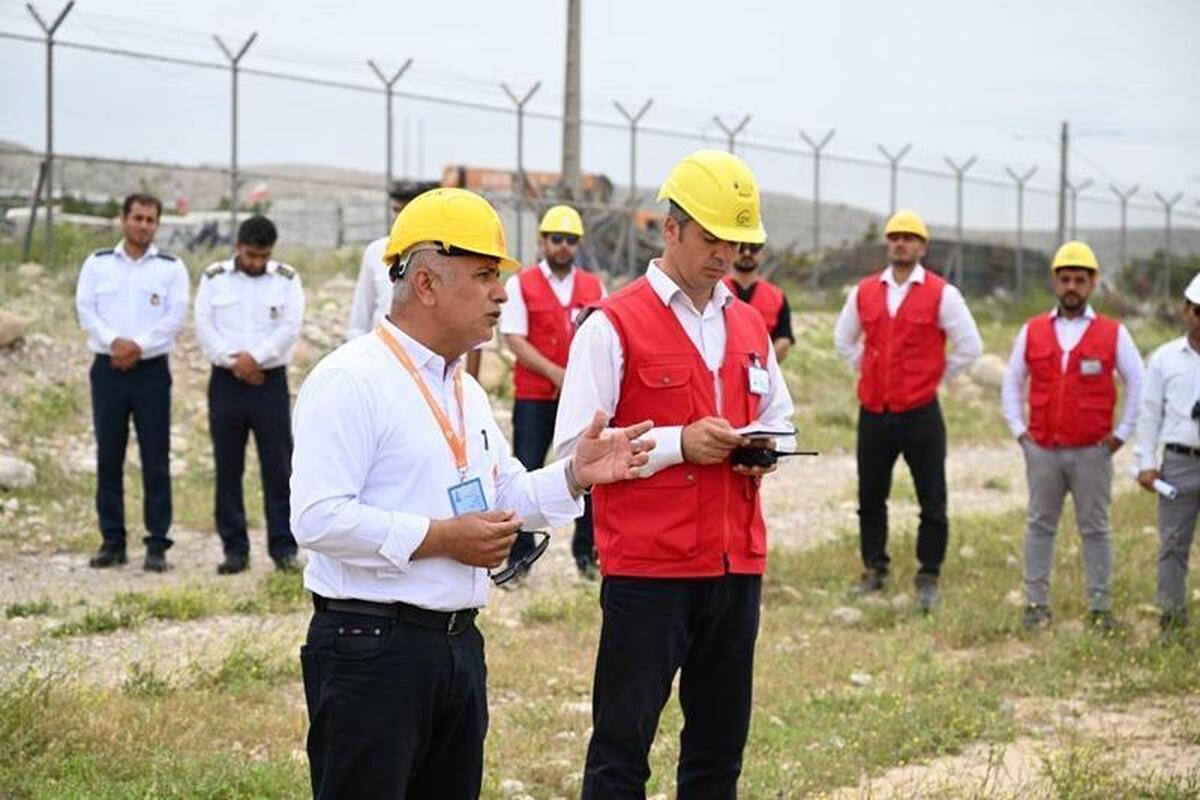 ارتقای توان عملیاتی پرسنل پلیمر گچساران در مانور وضعیت بحرانی و شرایط اضطرار جنگی