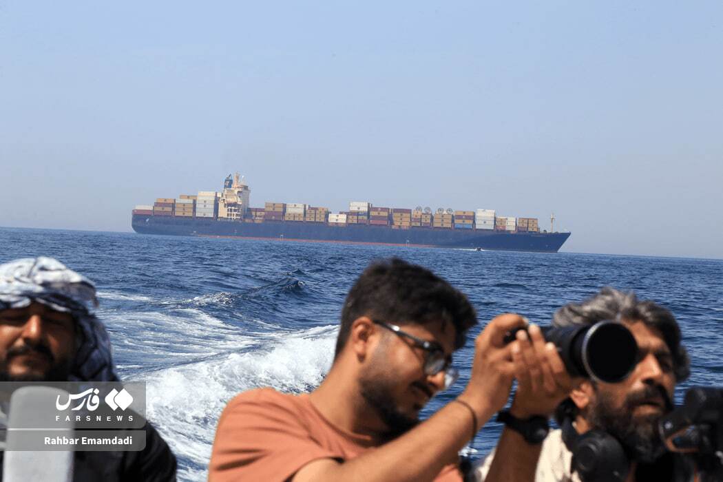 تصاویر: کشتی‌های توقیف‌شده توسط سپاه در تنگه هرمز