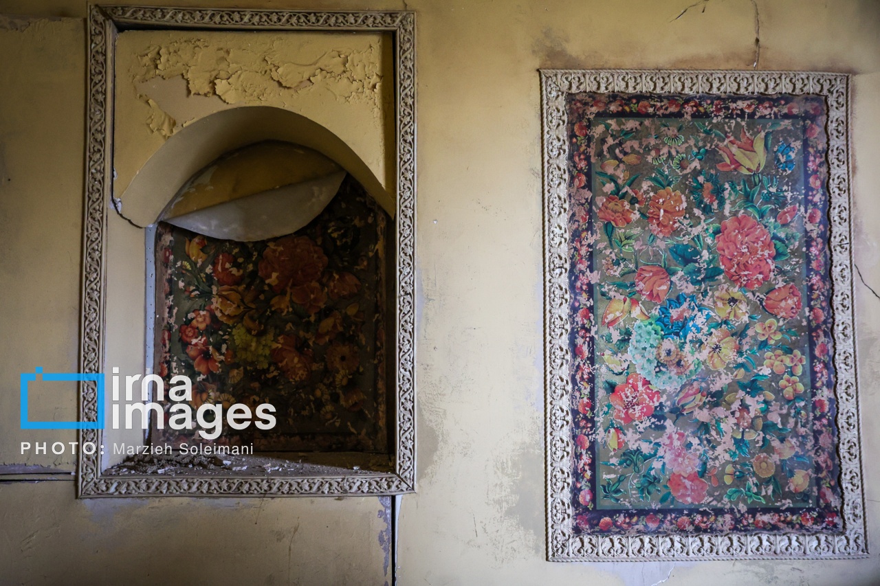 تصاویر: خسارات برجا مانده از جنگ رمضان در کاخ سعدآباد