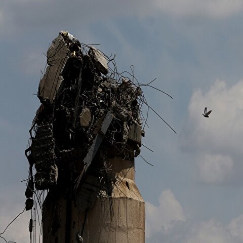 تصاویر: خسارات جنگ رمضان در مجموعه ورزشی آزادی