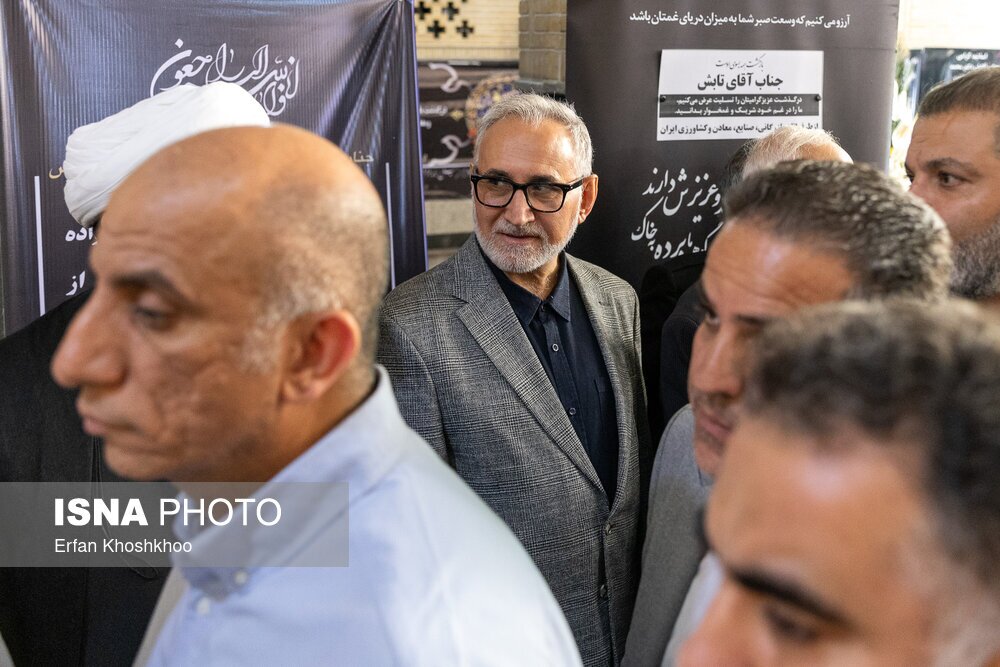 تصاویر: مراسم ترحیم خواهر «سیدمحمد خاتمی»