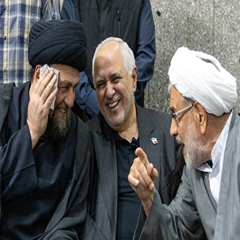 تصاویر: مراسم ترحیم خواهر «سیدمحمد خاتمی»