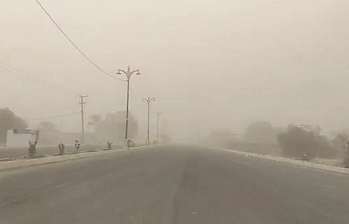 هواشناسی: طوفان ۱۰۸ کیلومتری در زابل؛ گرد و خاک دید افقی را به ۱۵۰۰ متر رساند