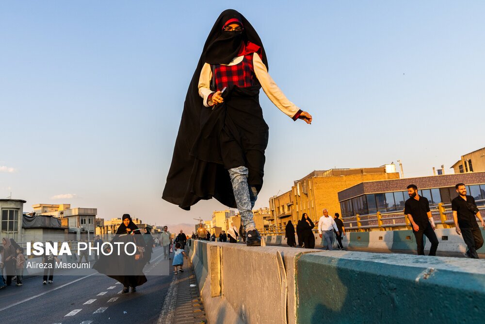 تصاویر:  مهمانی ۱۰ کیلومتری غدیر در تهران