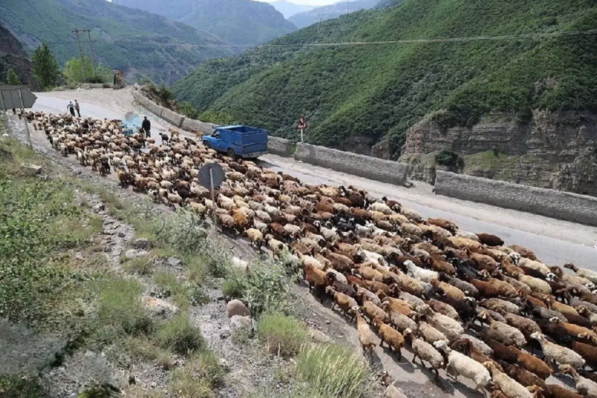 پلیس راه: انسداد موقت جاده چالوس و آزادراه تهران_شمال به دلی