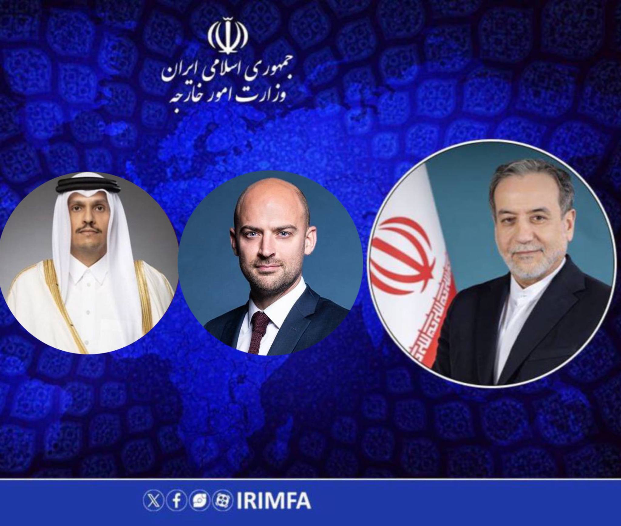 تماس های تلفنی عراقچی با وزرای خارجه فرانسه و قطر