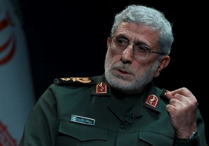 سردار قاآنی: از تنگه هرمز تا باب المندب و از خلیج فارس تا در