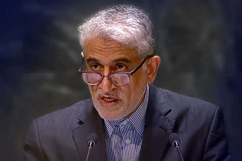 نماینده ایران در سازمان ملل: چندین دولت واقع در سواحل جنوبی خلیج فارس در جریان جنگ علیه ایران، «عملاً شانه‌ به شانه آمریکا» عمل کرده‌اند/ آن‌ها موظف به جبران کامل خسارات علیه ایران هستند