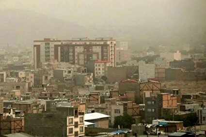 ببینید/ طوفان و رعد و برق در تهران
