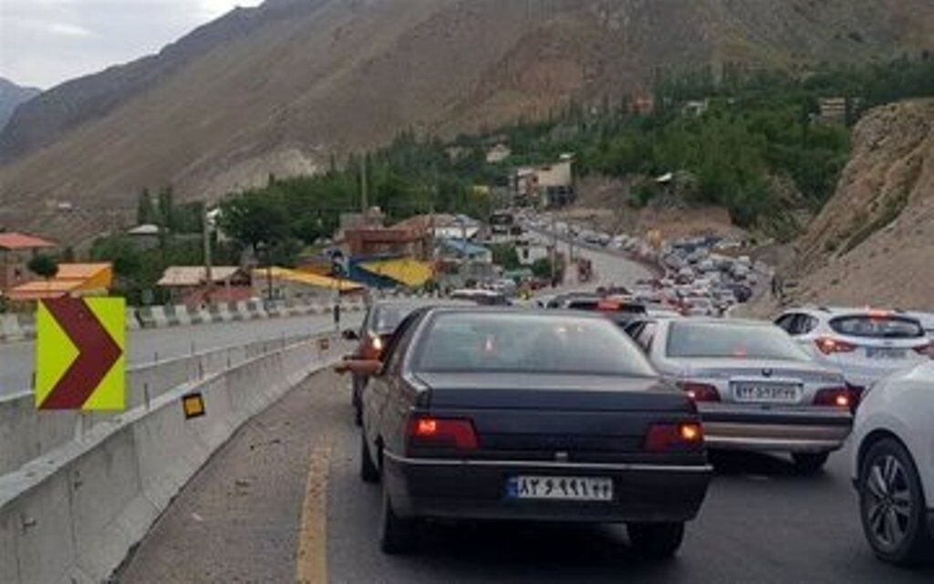 وضعیت جاده‌ها، امروز ۴ خرداد ۱۴۰۵؛ ترافیک سنگین در آزادراه‌های منتهی به تهران/ بارش باران در جاده هراز و چالوس