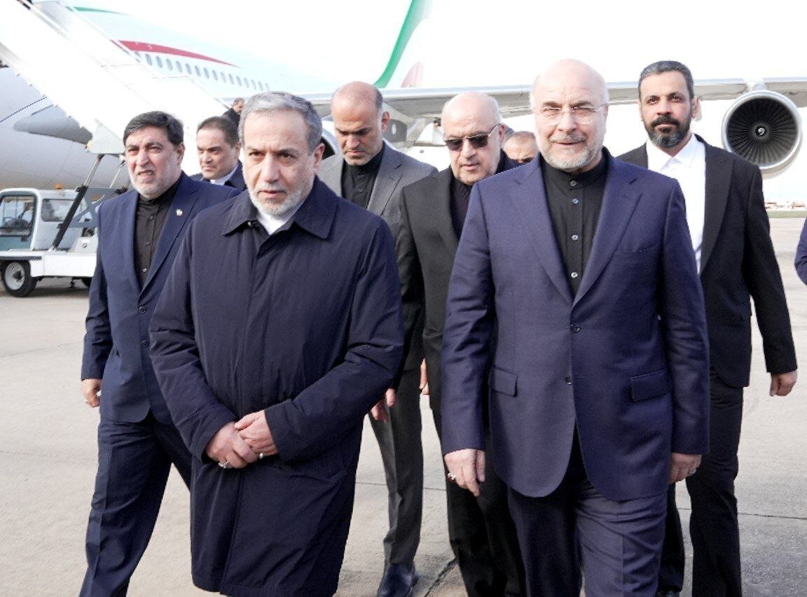 رویترز: قالیباف و عراقچی برای دیدار با نخست وزیر قطر و گفت‌وگو در مورد امکان دستیابی به توافق بین ایران و آمریکا، وارد دوحه شدند