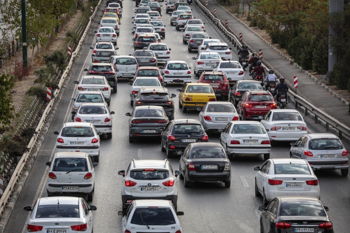 ترافیک سنگین در خروجی‌های تهران همزمان با عید قربان