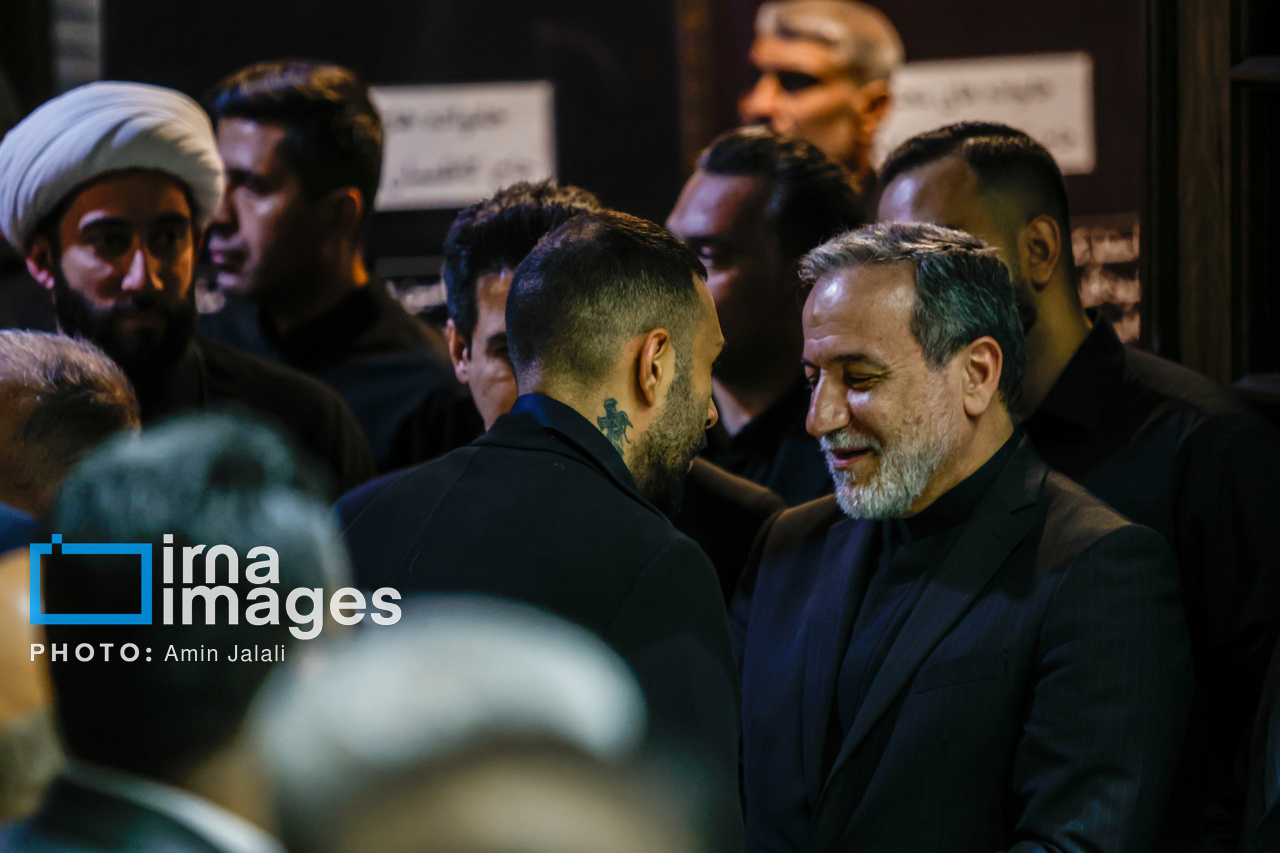 تصاویر: مراسم ختم خواهر عراقچی، وزیر خارجه