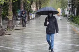 باران پاییزی تهران را خنک کرد