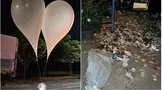 کره شمالی بیش از ۳۰۰ بالن زباله دیگر به کره جنوبی ارسال کرد