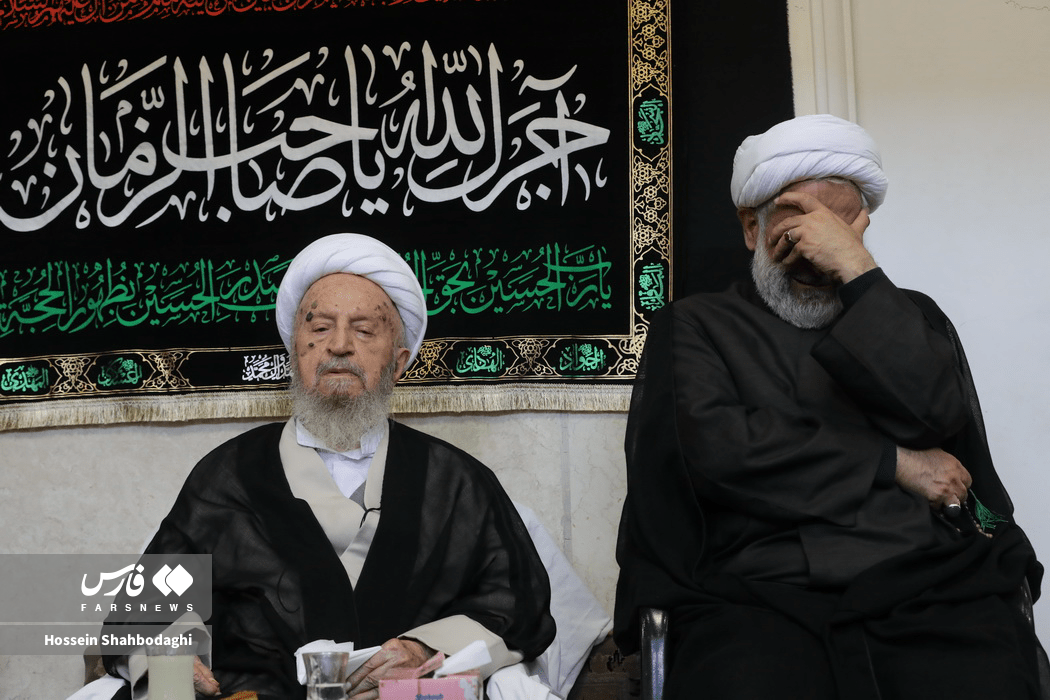 تصاویری جدید از حسین طائب در قم