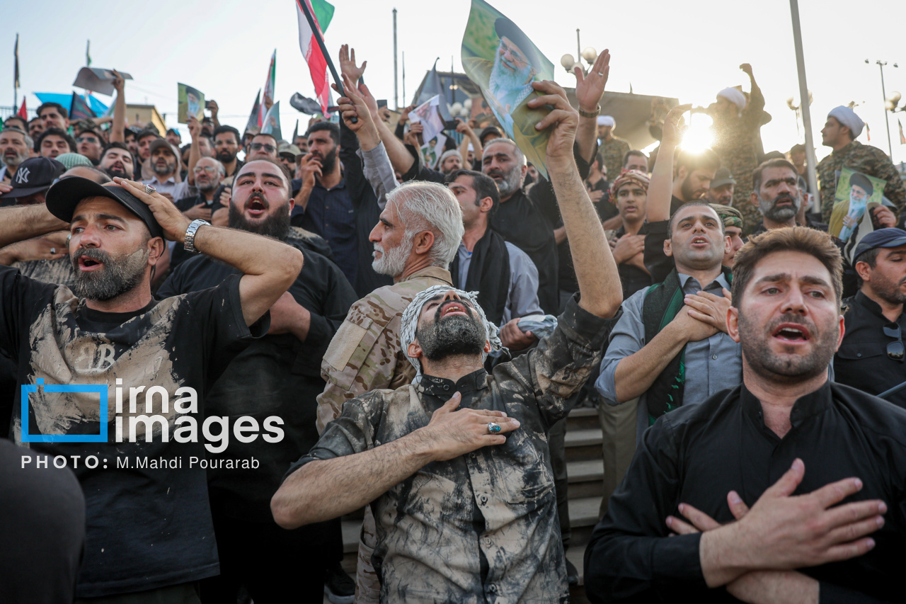 تصاویر: نخستین روز مراسم وداع با رهبر شهید انقلاب
