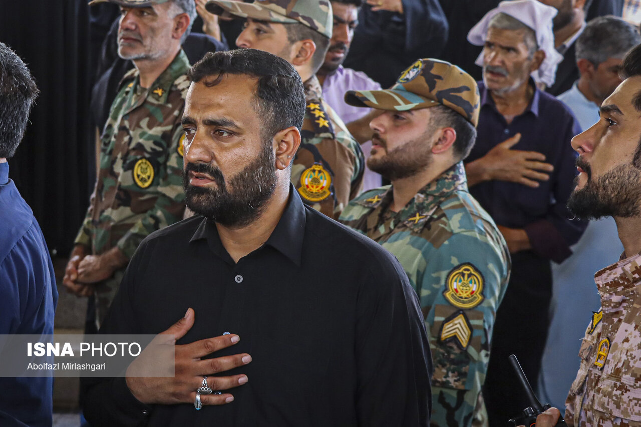 تشییع پیکر شهید «مولوی یوسف گرگیج» - زاهدان