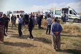 واژگونی مینی‌بوس حامل دانش‌آموزان در نقده ۱۳ مصدوم بر جا گذاشت