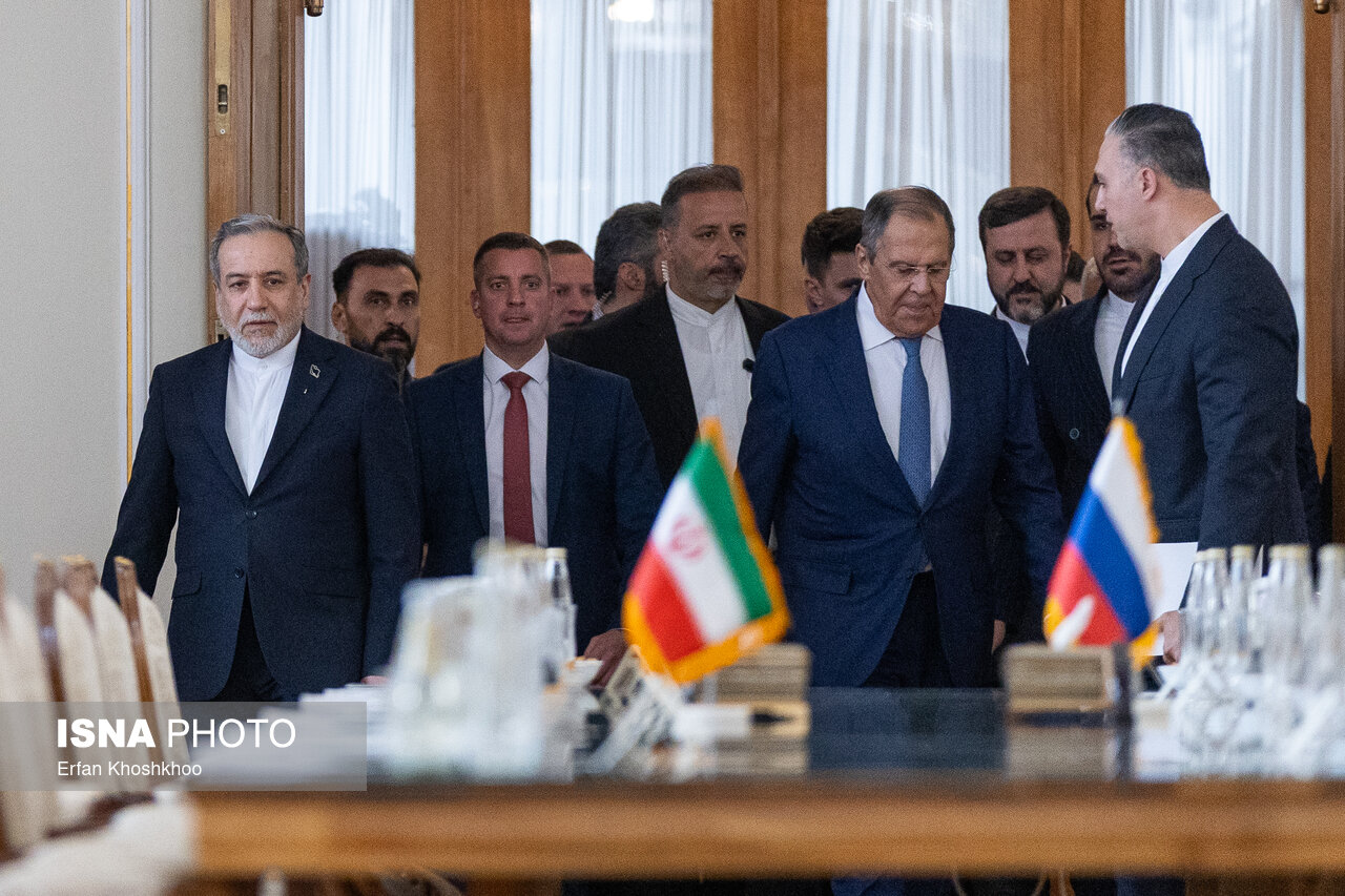 تصاویر: دیدار وزرای خارجه روسیه و ایران