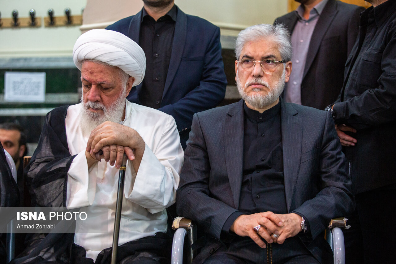 تصاویر: تشییع پیکر آیت الله سید موسی شبیری زنجانی - قم