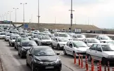 ترافیک پرحجم در جاده‌های استان سمنان به سمت شمال و مشهد