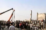 ببینید/ نمایی از مراسم تشییع شهدای تازه شناسایی شده مدرسه میناب