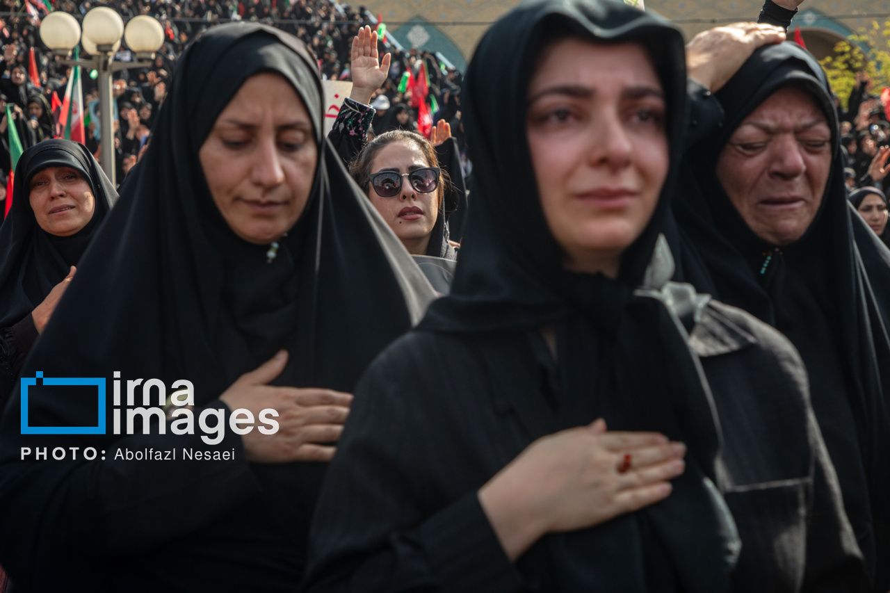 تصاویر: نخستین روز مراسم وداع با رهبر شهید انقلاب