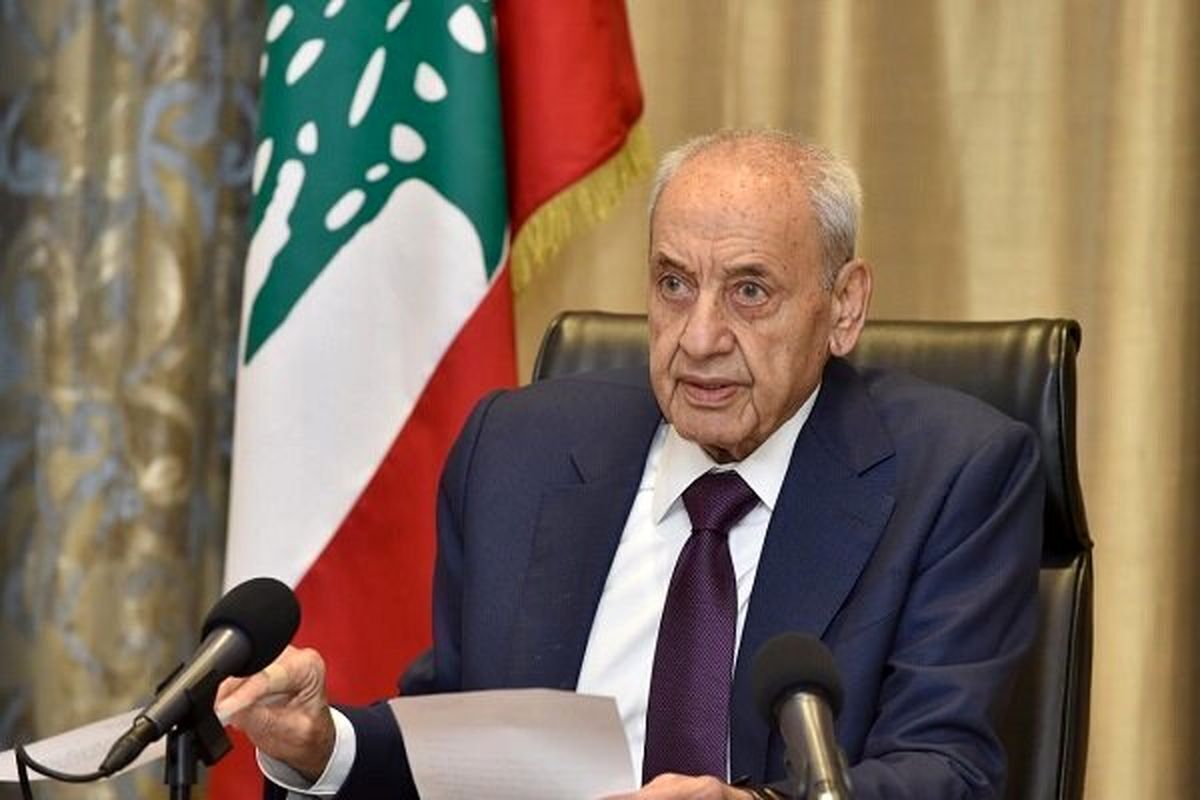 رئیس مجلس لبنان: بند مربوط به توقف تجاوز اسرائیل در توافق ایران و آمریکا، حاکمیت لبنان را حفظ می‌کند و با  استقلال تصمیم‌گیری ملی آن در تضاد نیست