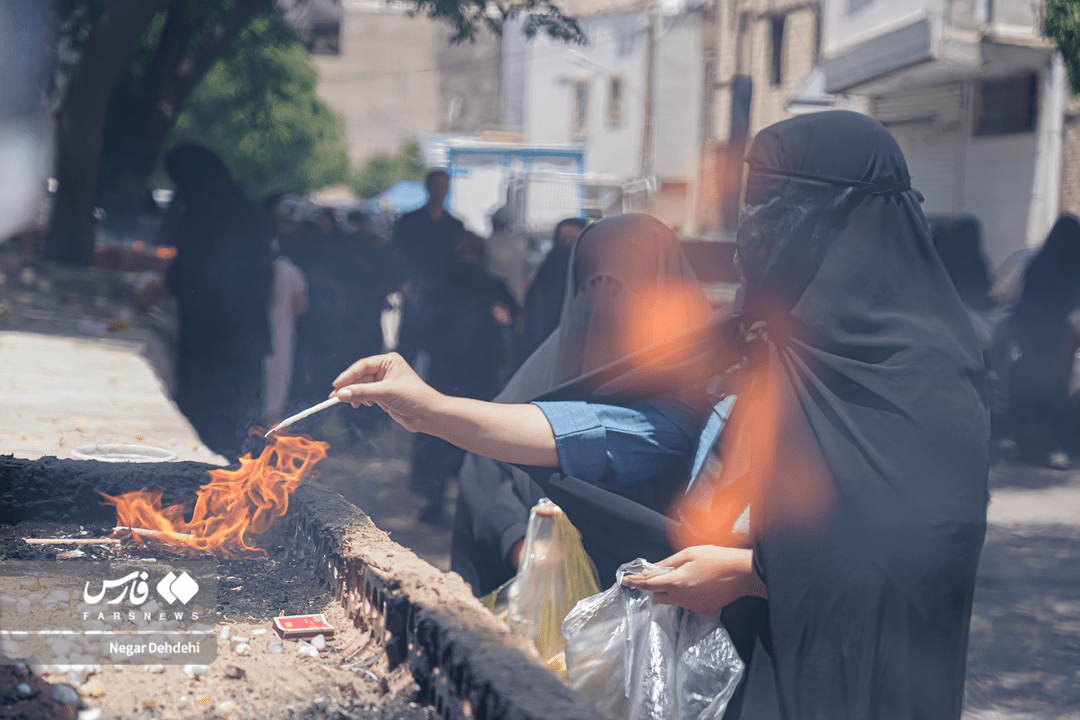 تصاویر: آئین «چهل‌منبر» در خرم‌آباد