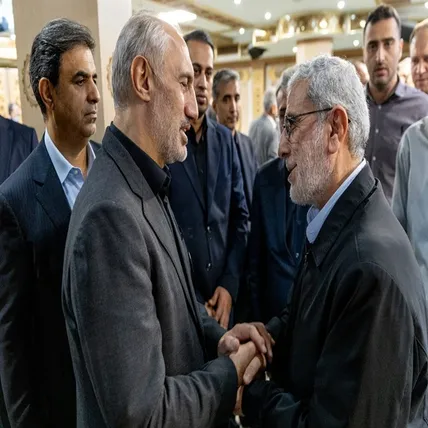 تصاویر: مراسم یادبود مادر رییس سازمان برنامه و بودجه