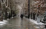 تهران از یکشنبه برفی و بارانی می شود