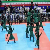 تصاویر: افتتاحیه پنجمین المپیاد استعدادهای برتر تکواندو دختران در تبریز