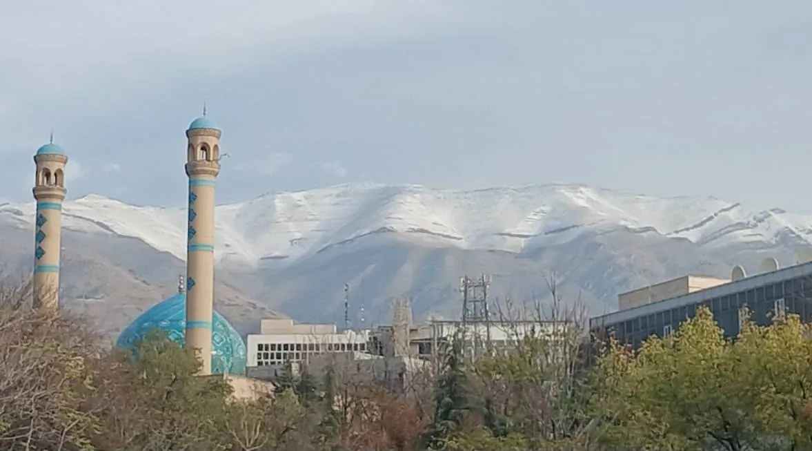 عکس/ برف پاییزی در ارتفاعات تهران