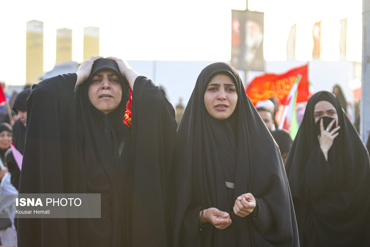 تصاویر: تشییع پیکر مطهر رهبر شهید انقلاب در قم
