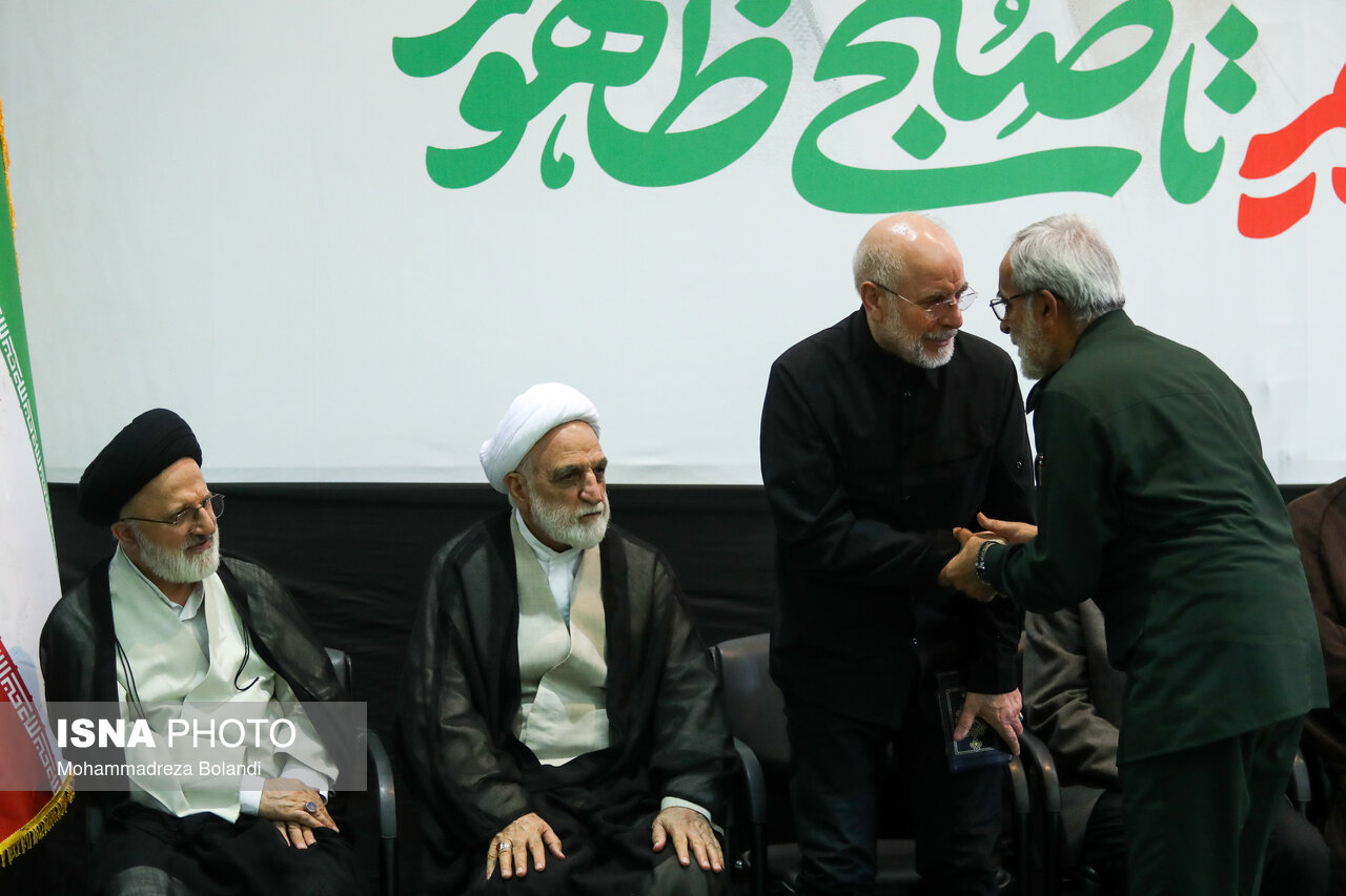تصاویر: مراسم بزرگداشت چهلمین روز تدفین رهبر شهید انقلاب