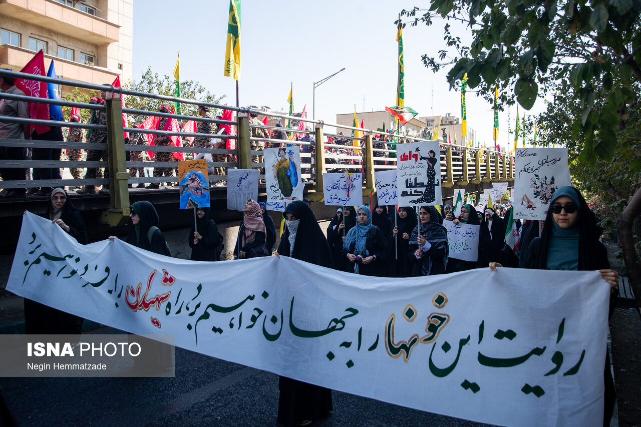 تصاویر: رزمایش جان‌فدایان ایران