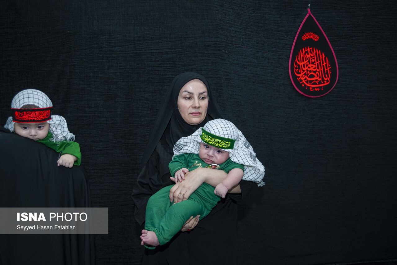 تصاویر: مراسم شیرخوارگان حسینی در سراسر کشور