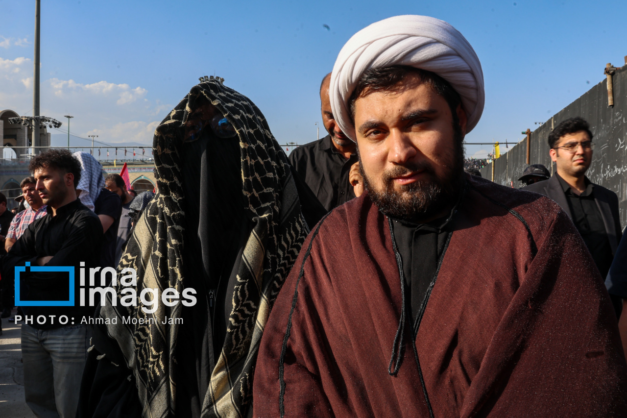تصاویر: نخستین روز مراسم وداع با رهبر شهید انقلاب