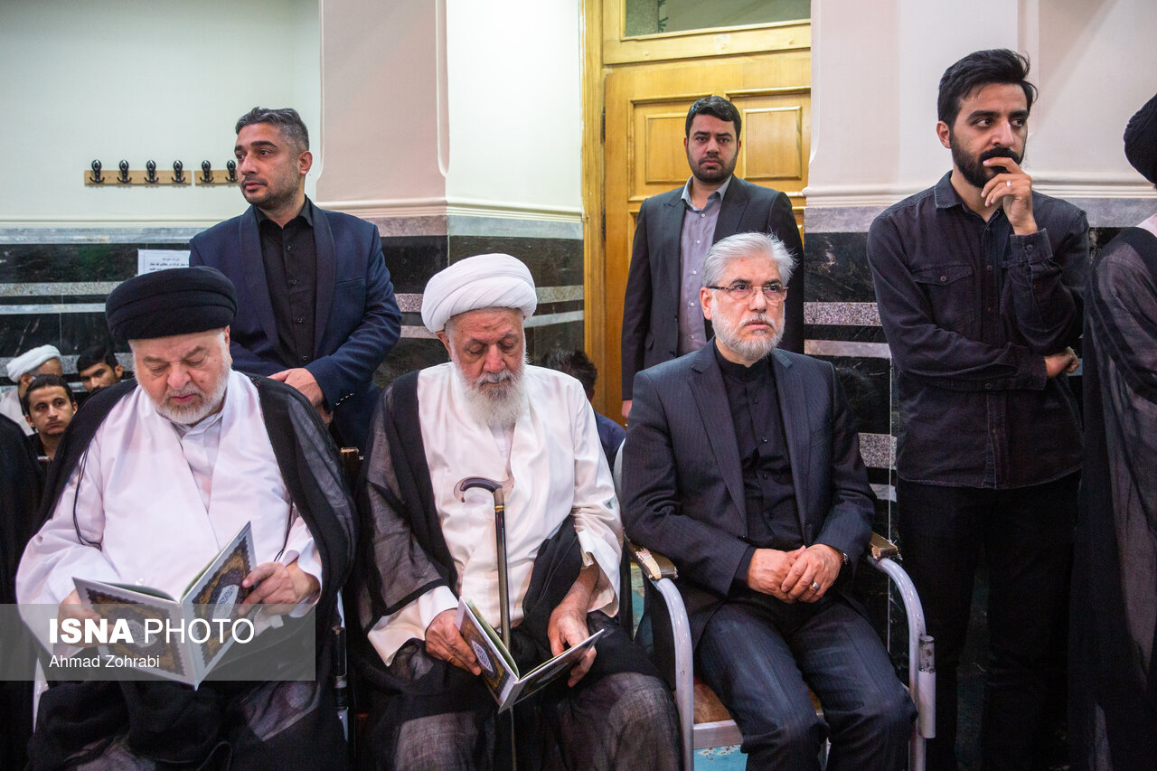 تصاویر: تشییع پیکر آیت الله سید موسی شبیری زنجانی - قم