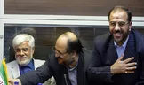 تصاویر : دیدار جمعی از نمایندگان حامی روحانی با شریعتمداری