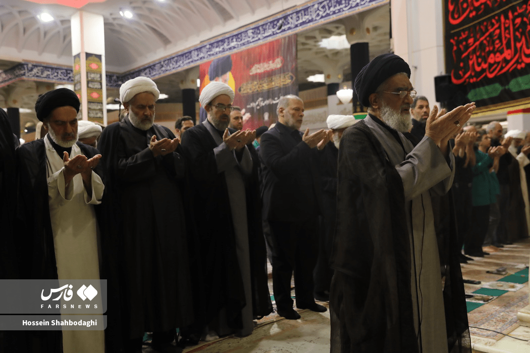 تصاویری جدید از حسین طائب در قم