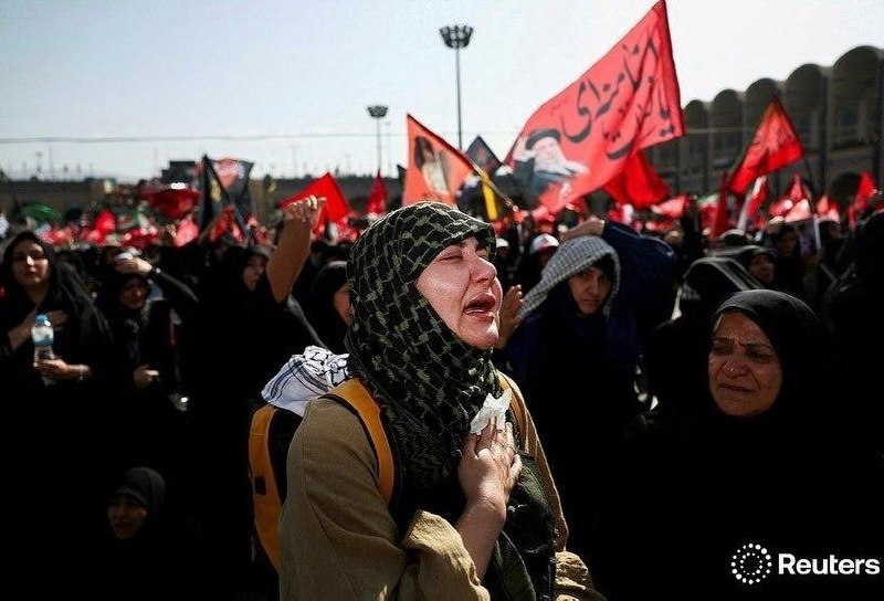 تصاویر/ مراسم وداع با رهبر شهید انقلاب از قاب دوربین خبرگزاری رویترز