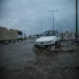 تصاویر: بارش باران و آبگرفتگی معابر در بندرعباس