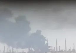 ببینید/ آتش‌سوزی گسترده در آرامکو در پی حملات انصارالله