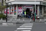 تصاویر: مغازه‌های باز و بسته در تهران