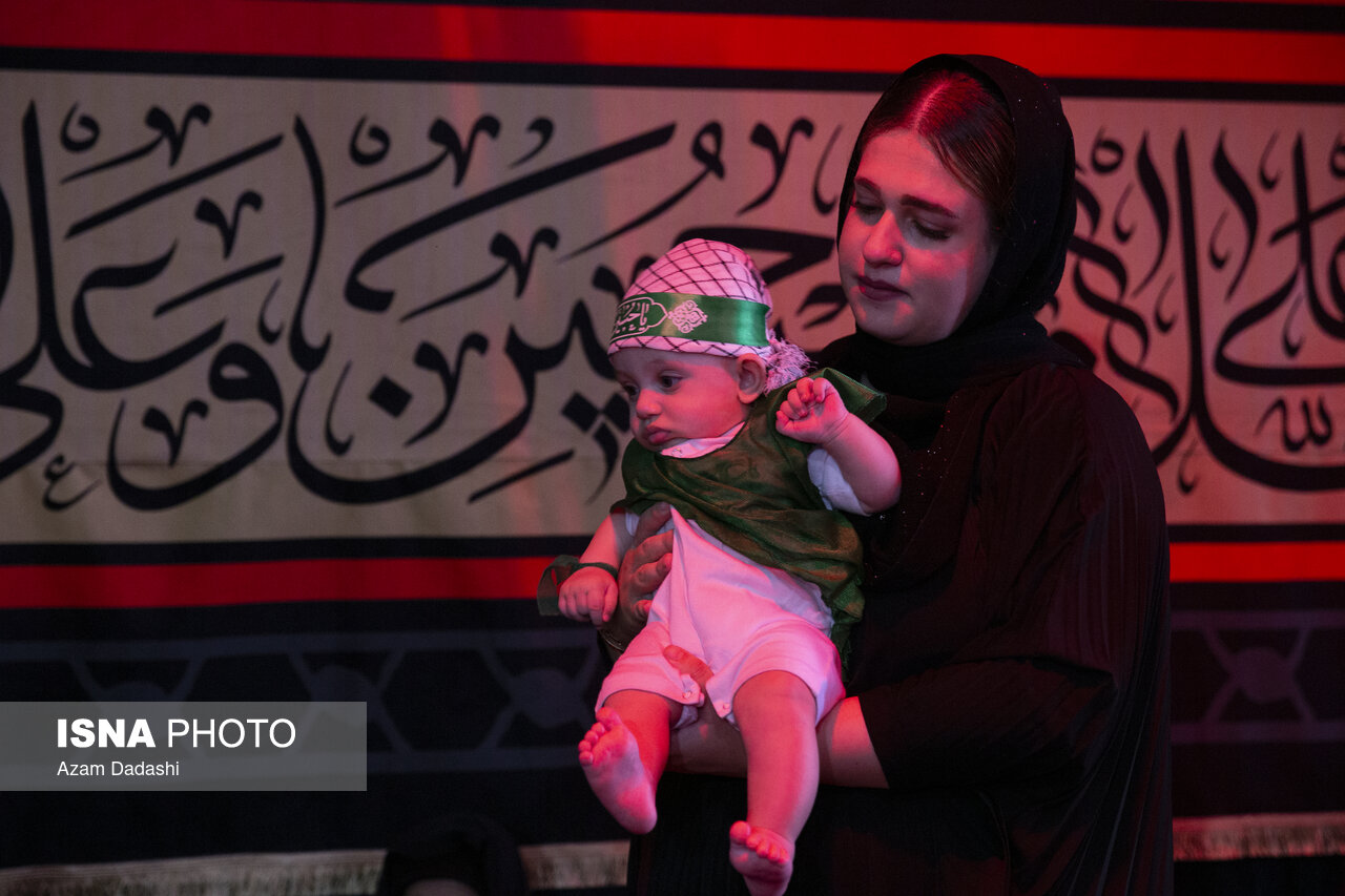 تصاویر: مراسم شیرخوارگان حسینی در سراسر کشور